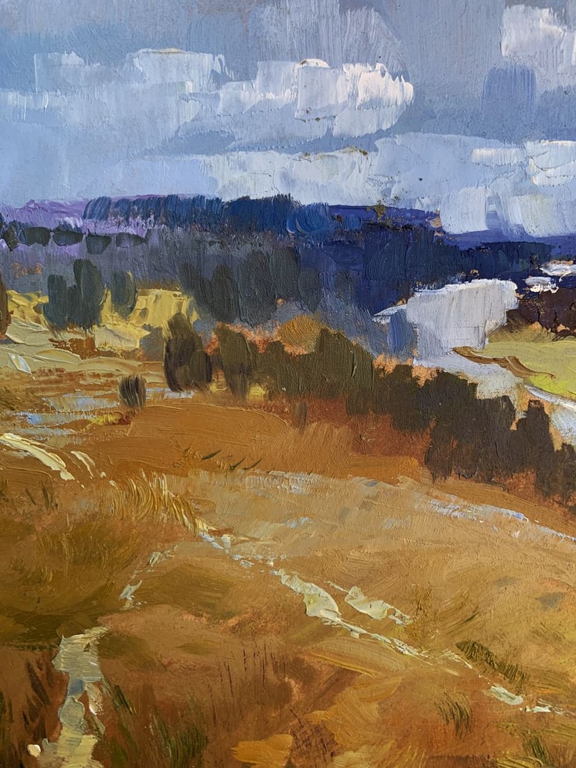 Oil painting The river flows into the distance Yuriy Suprunchuk - 4
