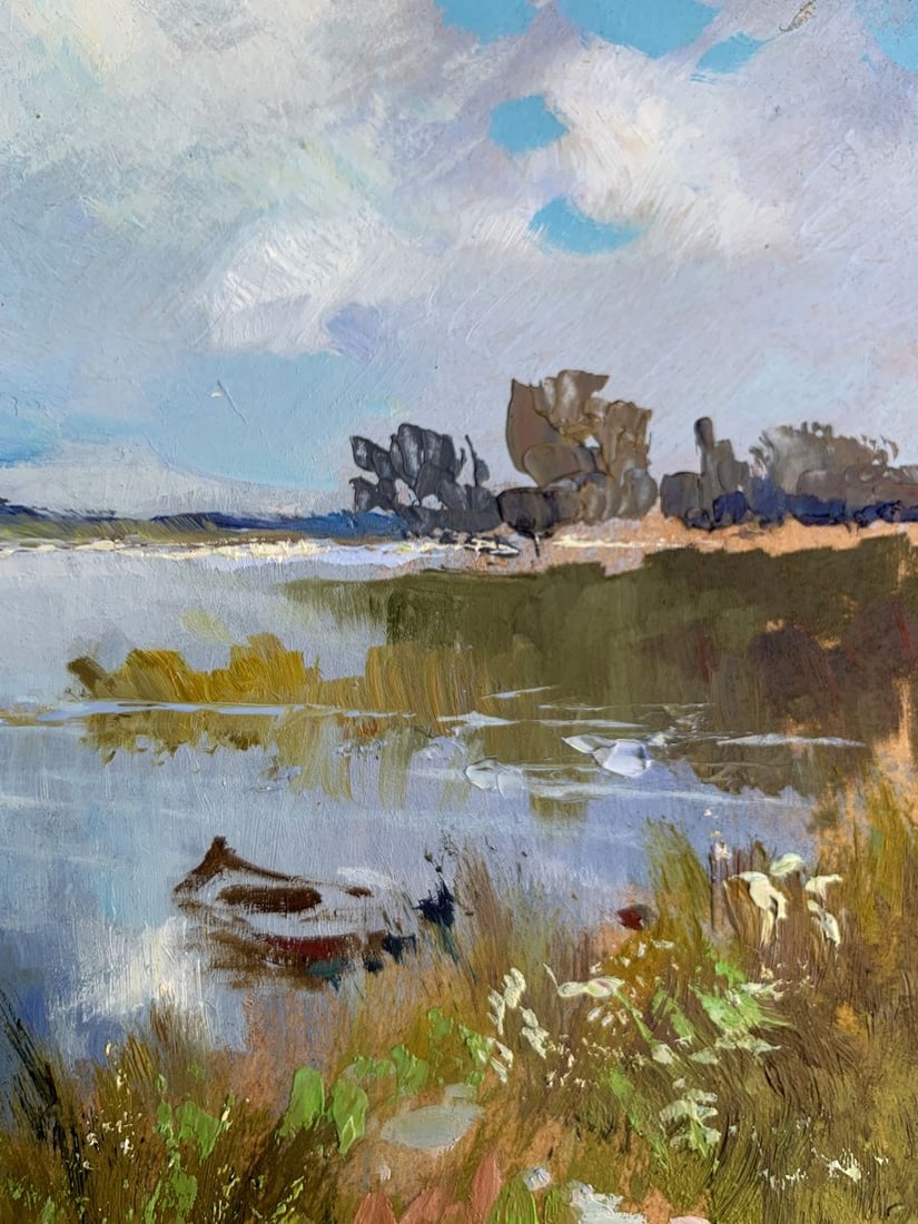 Oil painting Enjoying nature Yuriy Suprunchuk - 10