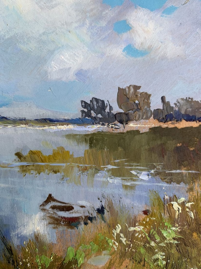 Oil painting Enjoying nature Yuriy Suprunchuk - 9
