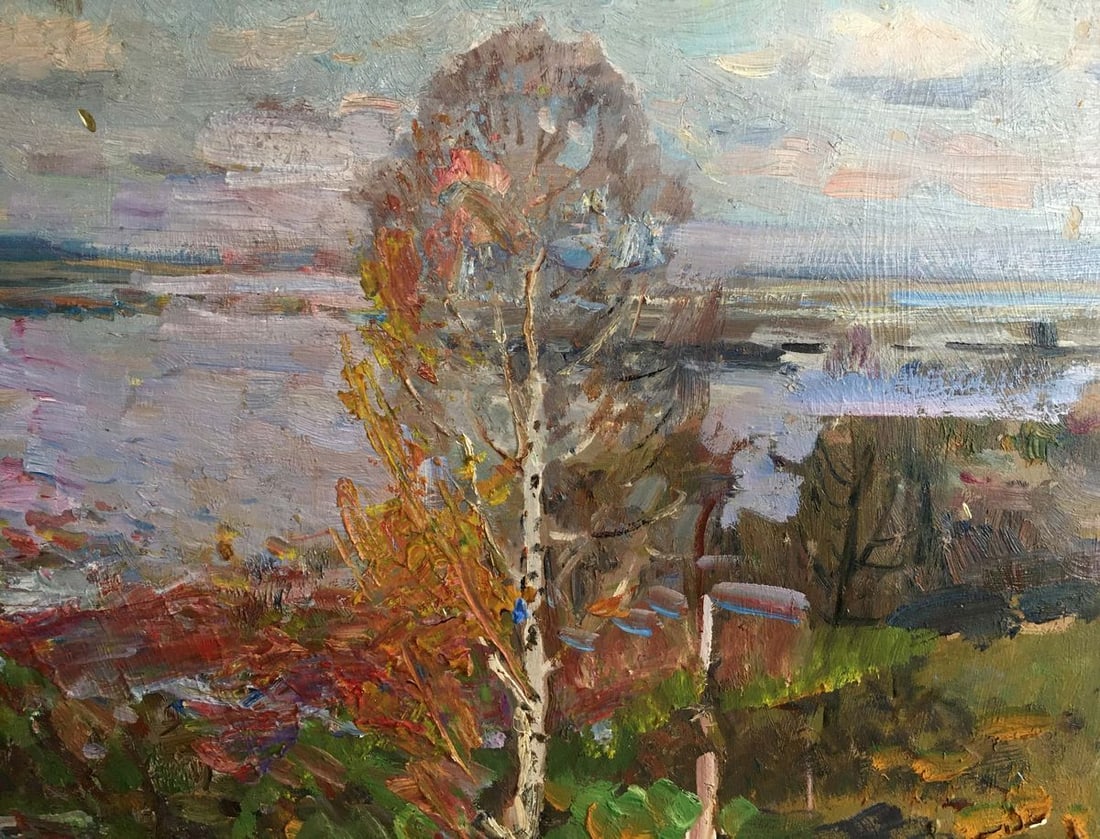 Oil painting Early spring Khodchenko Lev Pavlovich - 2