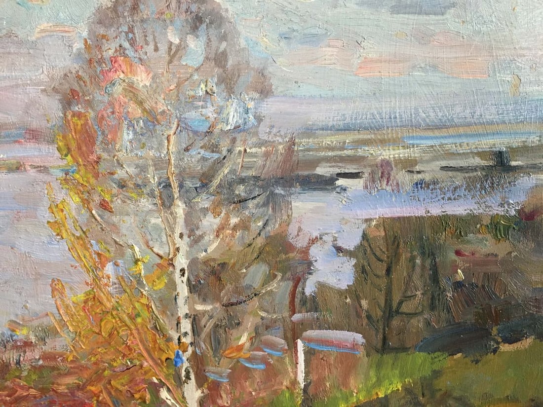 Oil painting Early spring Khodchenko Lev Pavlovich - 7