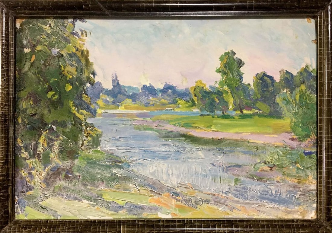 Oil painting Summer morning Glushchenko Alexander Nikolaevich (1 of 8)