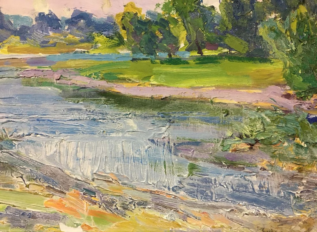 Oil painting Summer morning Glushchenko Alexander Nikolaevich - 4