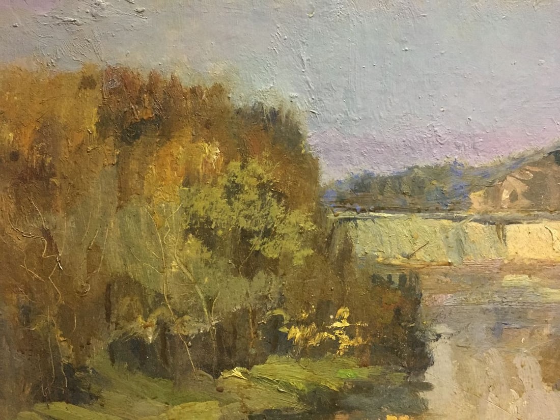 Oil painting Promenade Morozov Leonid Aleksandrovich - 2