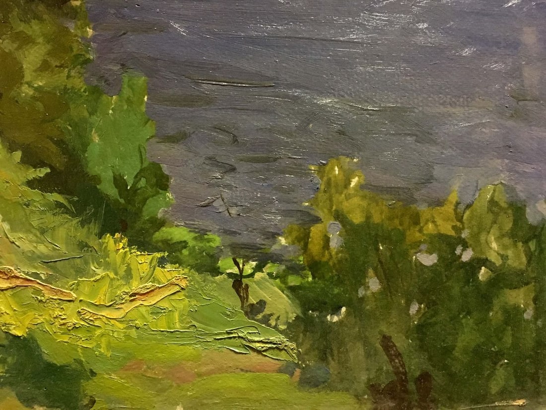 Oil painting City by the sea Korostelev Vladimir Alexandrovich - 4