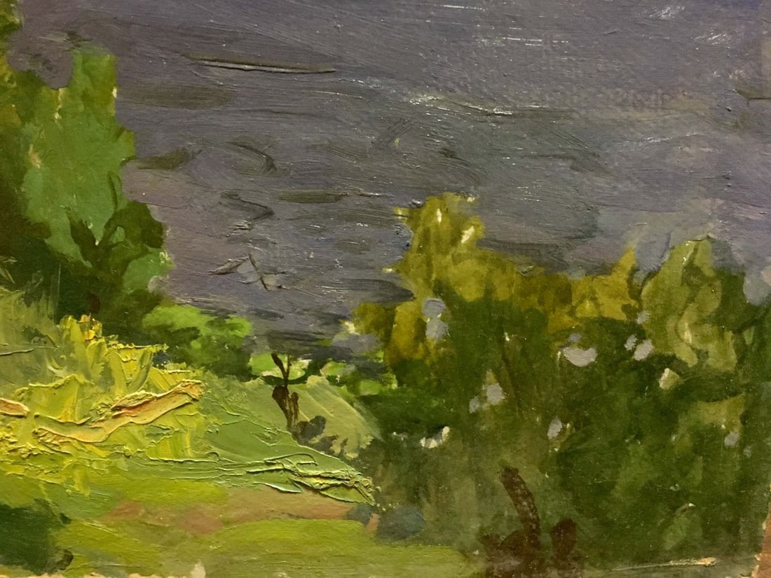 Oil painting City by the sea Korostelev Vladimir Alexandrovich - 7