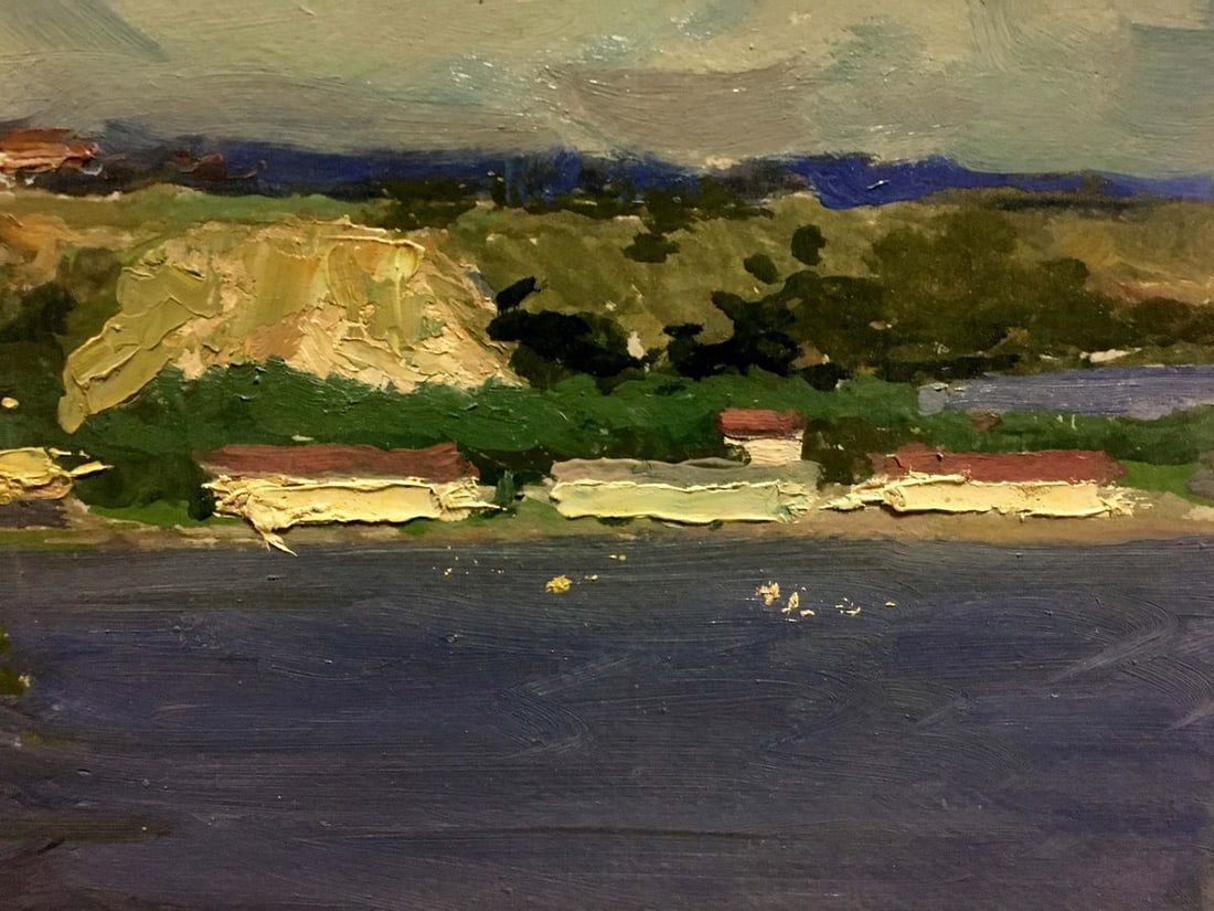Oil painting City by the sea Korostelev Vladimir Alexandrovich - 8
