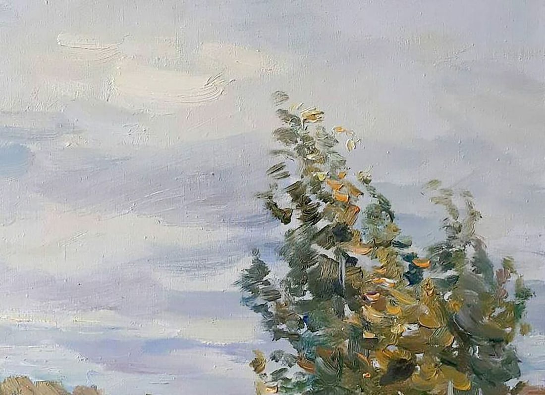 Oil painting Forest pond Kovalenko Ivan Mikhailovich - 3