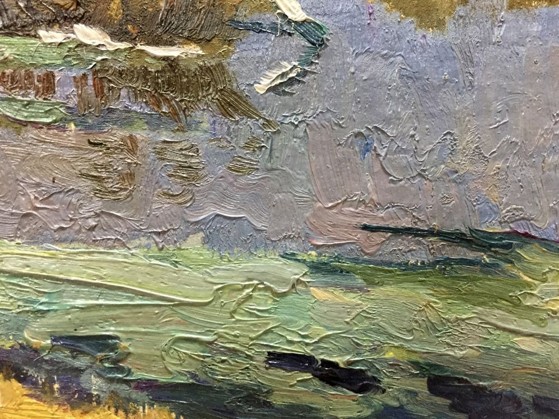 Oil painting Autumn time Korzh Vladimir Demyanovich - 3