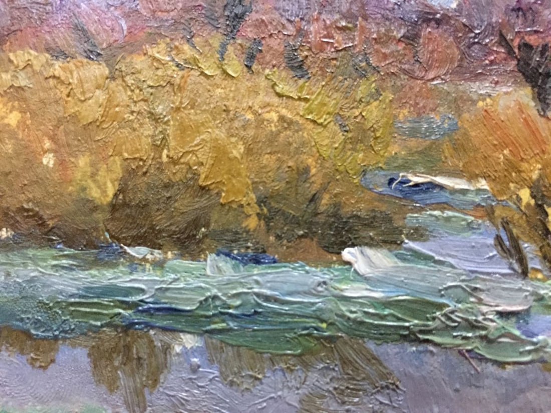 Oil painting Autumn time Korzh Vladimir Demyanovich - 4