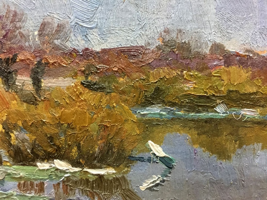 Oil painting Autumn time Korzh Vladimir Demyanovich - 5