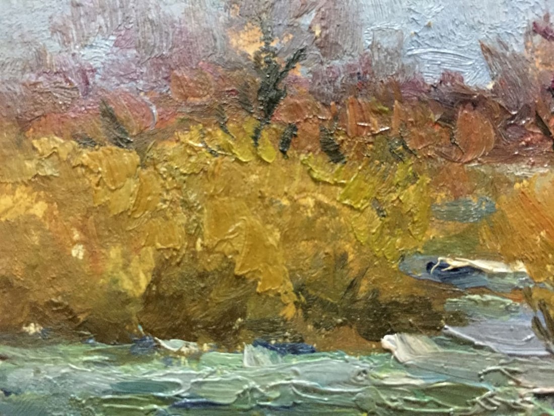 Oil painting Autumn time Korzh Vladimir Demyanovich - 6