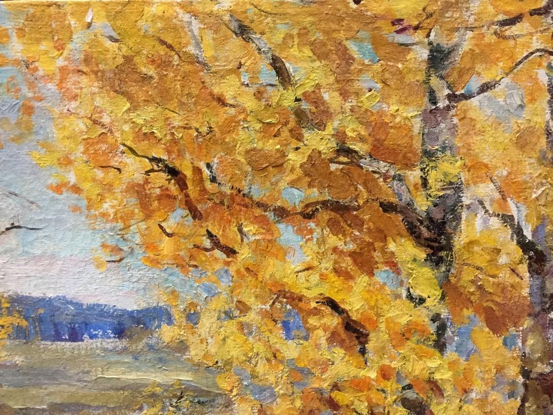 Oil painting Autumn Basov Yakov Alexandrovich - 3