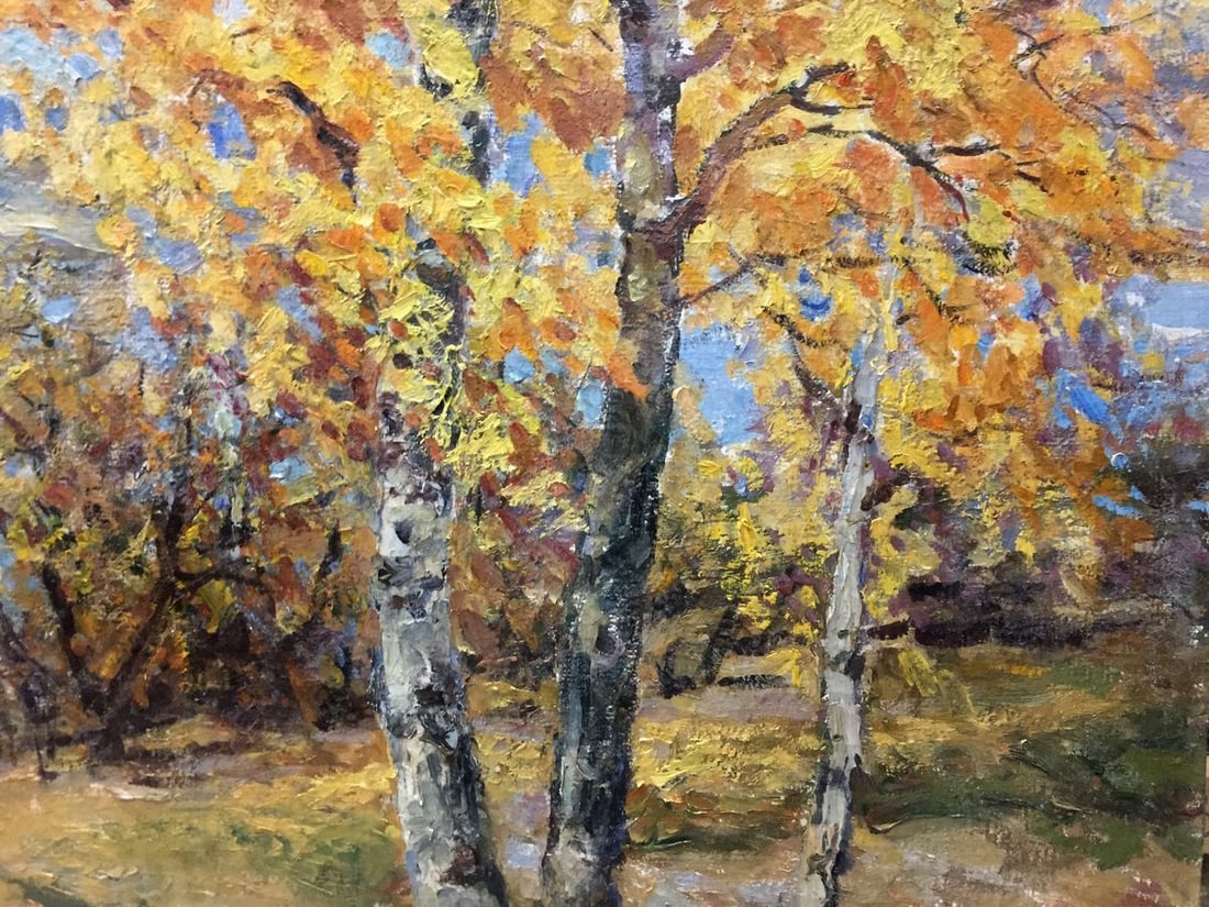 Oil painting Autumn Basov Yakov Alexandrovich - 4