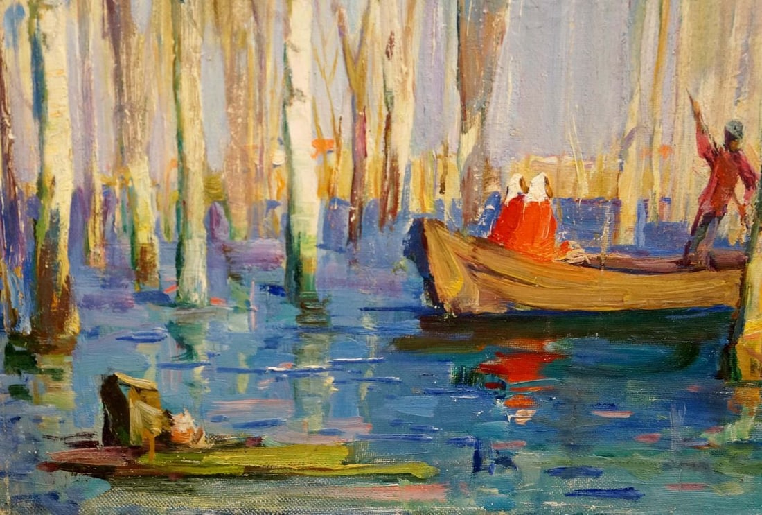 Oil painting To visit Sukhorukikh Anatoly Ivanovich - 3