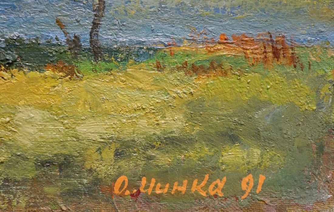Oil painting Autumn beauty Mynka Alexander Fedorovich - 6