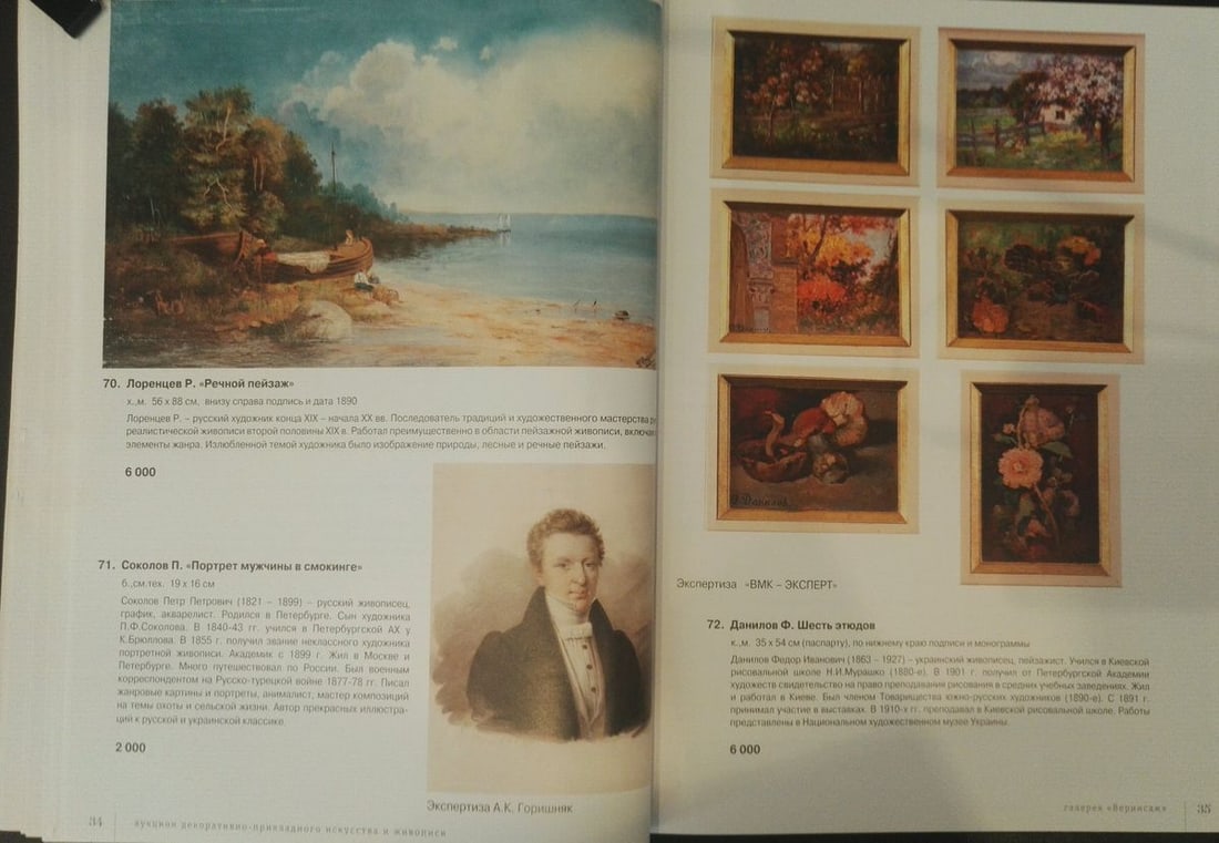 Oil painting People near the shore Lorentsev R. - 10