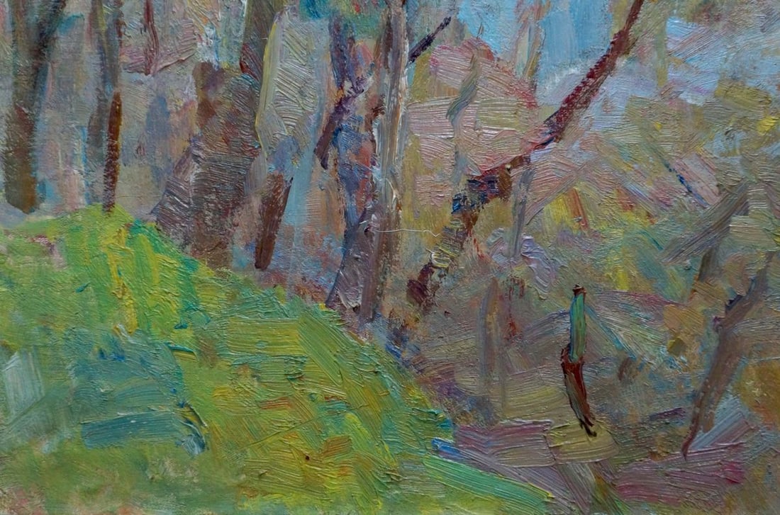 Oil painting Spring day Naumova Tamara Sergeevna - 2