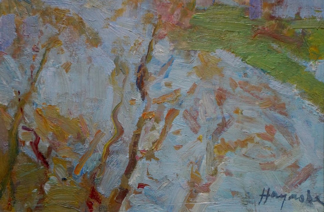 Oil painting Spring day Naumova Tamara Sergeevna - 5