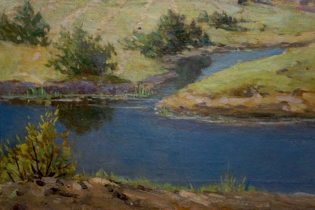 Oil painting Landscape Nevkrytyy Denys Nykyforovych - 2