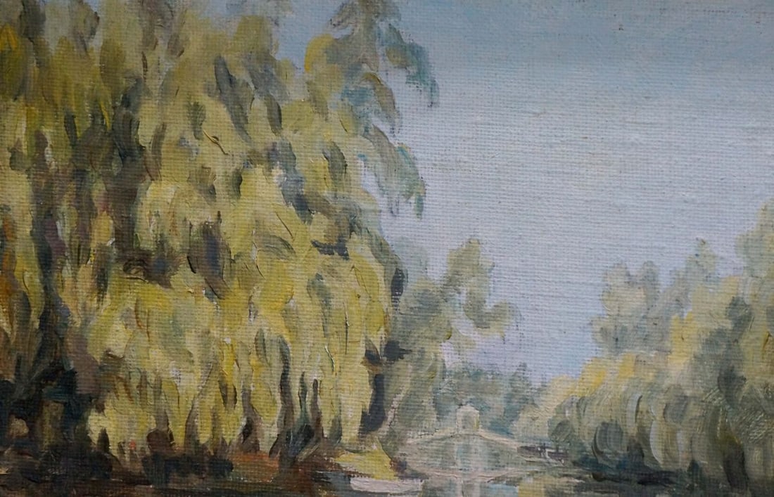 Oil painting Quiet morning Dukhnovsky Nikolay Ivanovich - 3