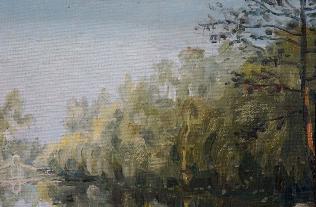 Oil painting Quiet morning Dukhnovsky Nikolay Ivanovich - 4
