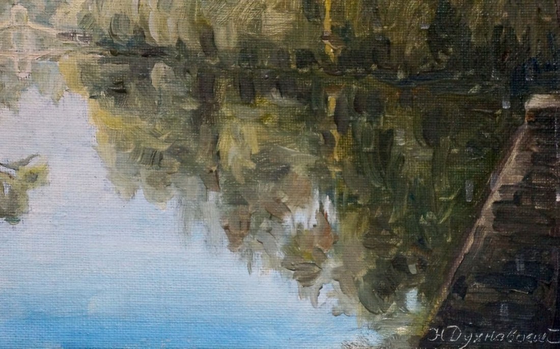 Oil painting Quiet morning Dukhnovsky Nikolay Ivanovich - 5