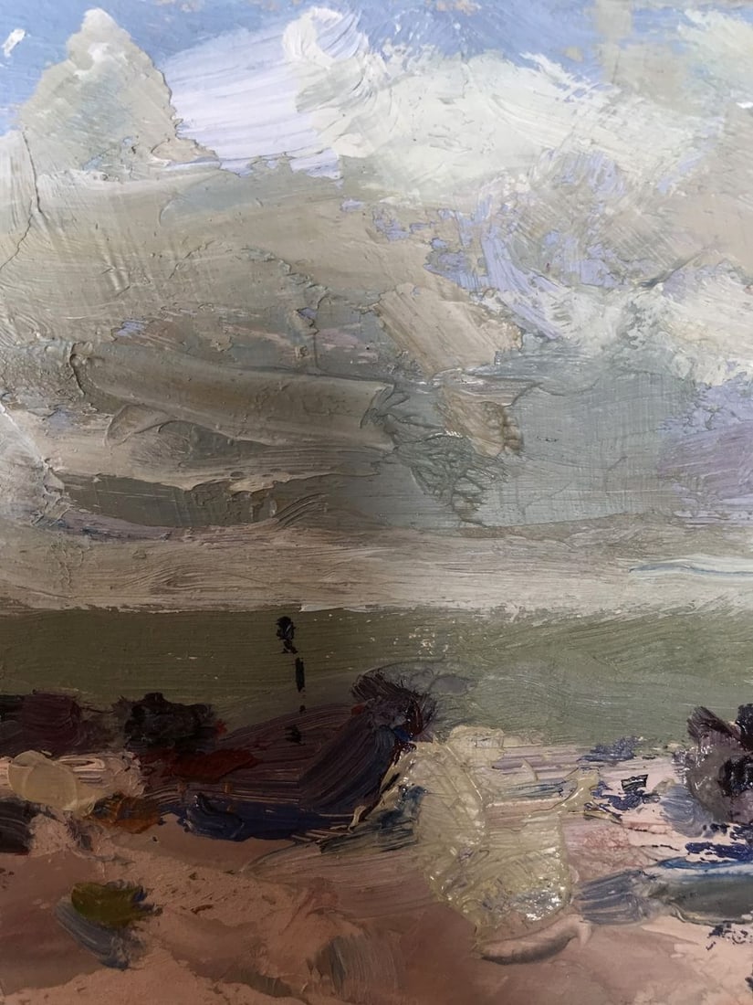 Oil painting Fisherman's Beach Alexander Nikolaevich Cherednichenko - 7