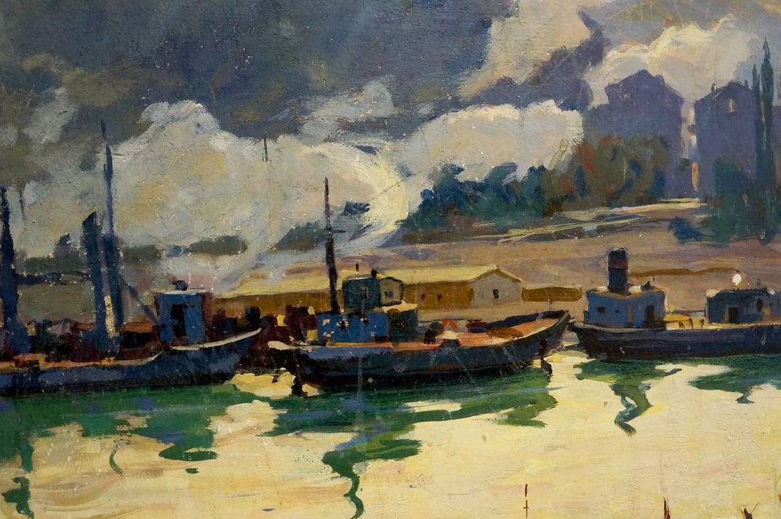 Oil painting South bay Afanasiev Mikhail Andreevich - 6