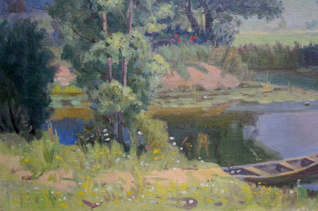 Oil painting Landscape Zorya (Zarya) Galina Denisovna - 2