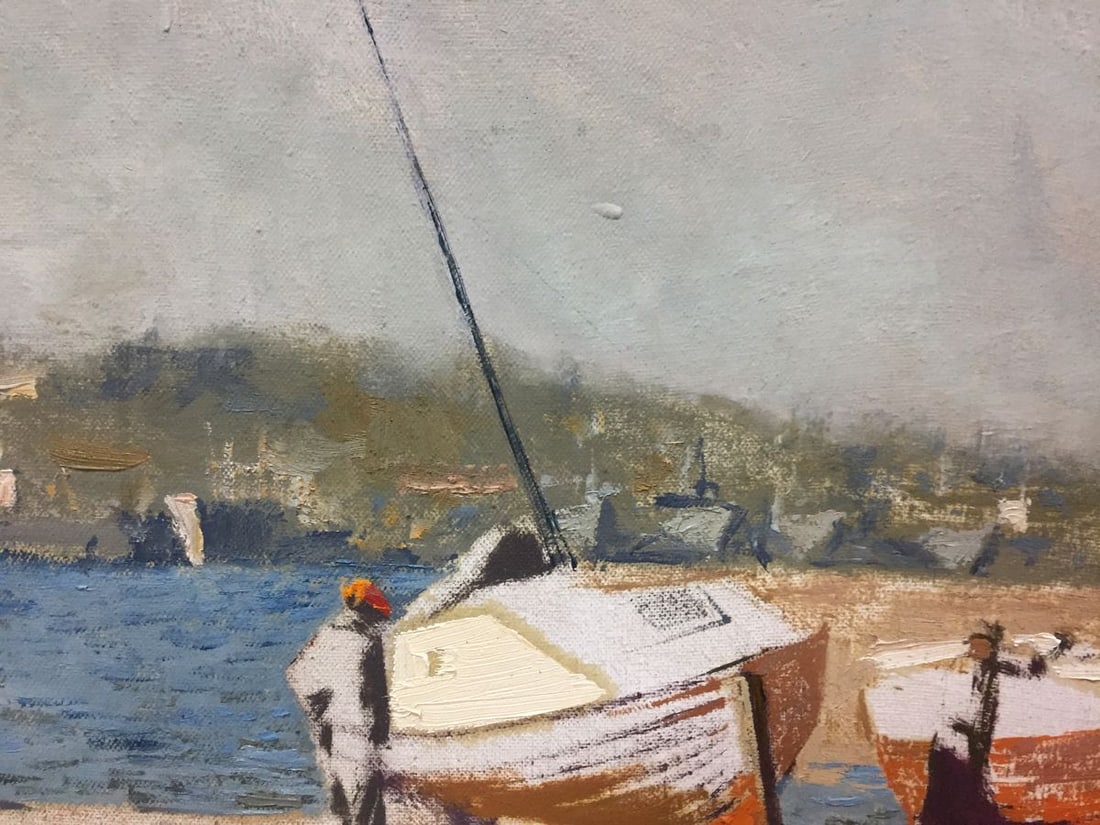 Oil painting Boats Alexey Fedorovich Vlasov - 6