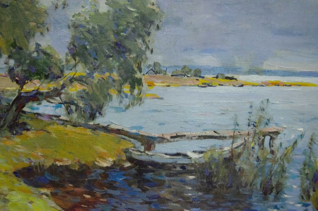 Oil painting Summer landscape Bakaev Sergey Ivanovich - 7