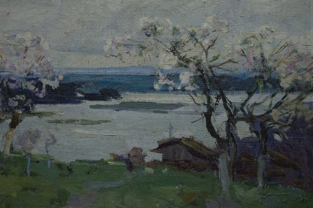 Oil painting Apple trees Zakharov Fedor Zakharovich - 6