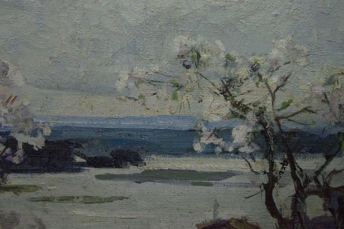 Oil painting Apple trees Zakharov Fedor Zakharovich - 9
