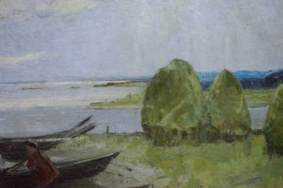 Oil painting Near the shore Sevastyanov Victor Grigorievich - 6