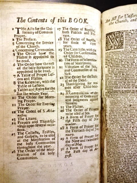 1725 Book of Common Prayer and Rare Psalms - 5