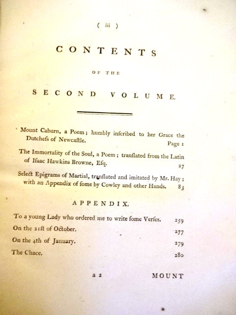 1794 The Works of William Hay Deformities Government - 6