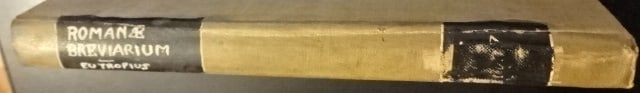 1782 English Romanum Breviarum - 4