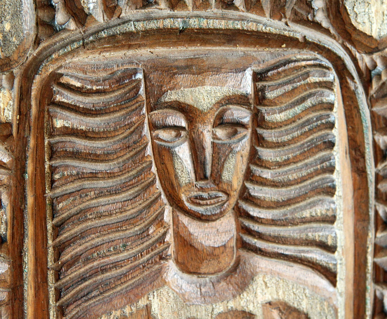 Vintage 1970's Brazilian Expressionist Folk Art Wall Plaques by Tiago Amorim - 5