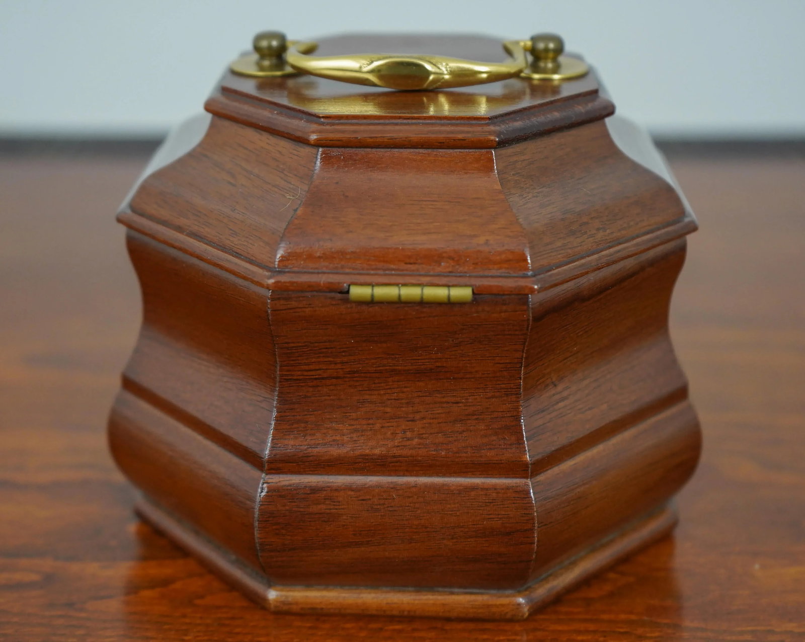 Virginia Metalcrafters Cw-101 Mahogany Tea Caddy - 8