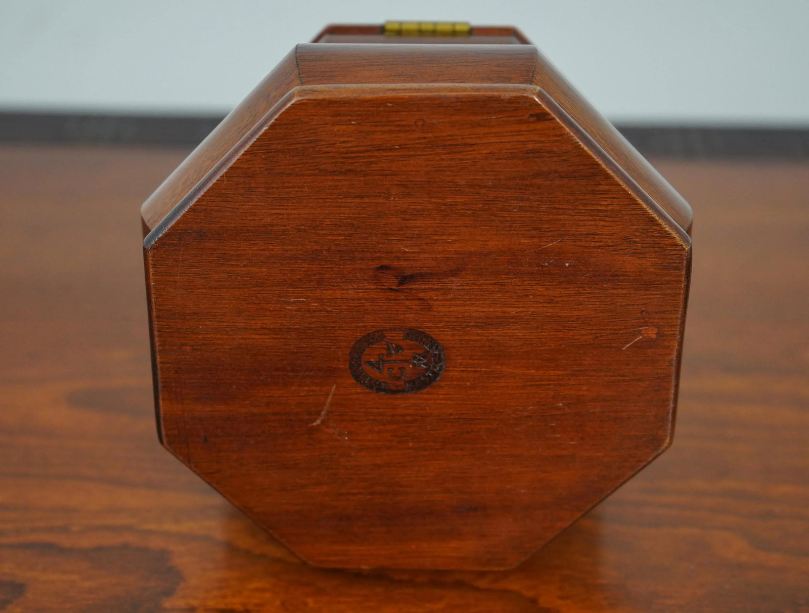 Virginia Metalcrafters Cw-101 Mahogany Tea Caddy - 9