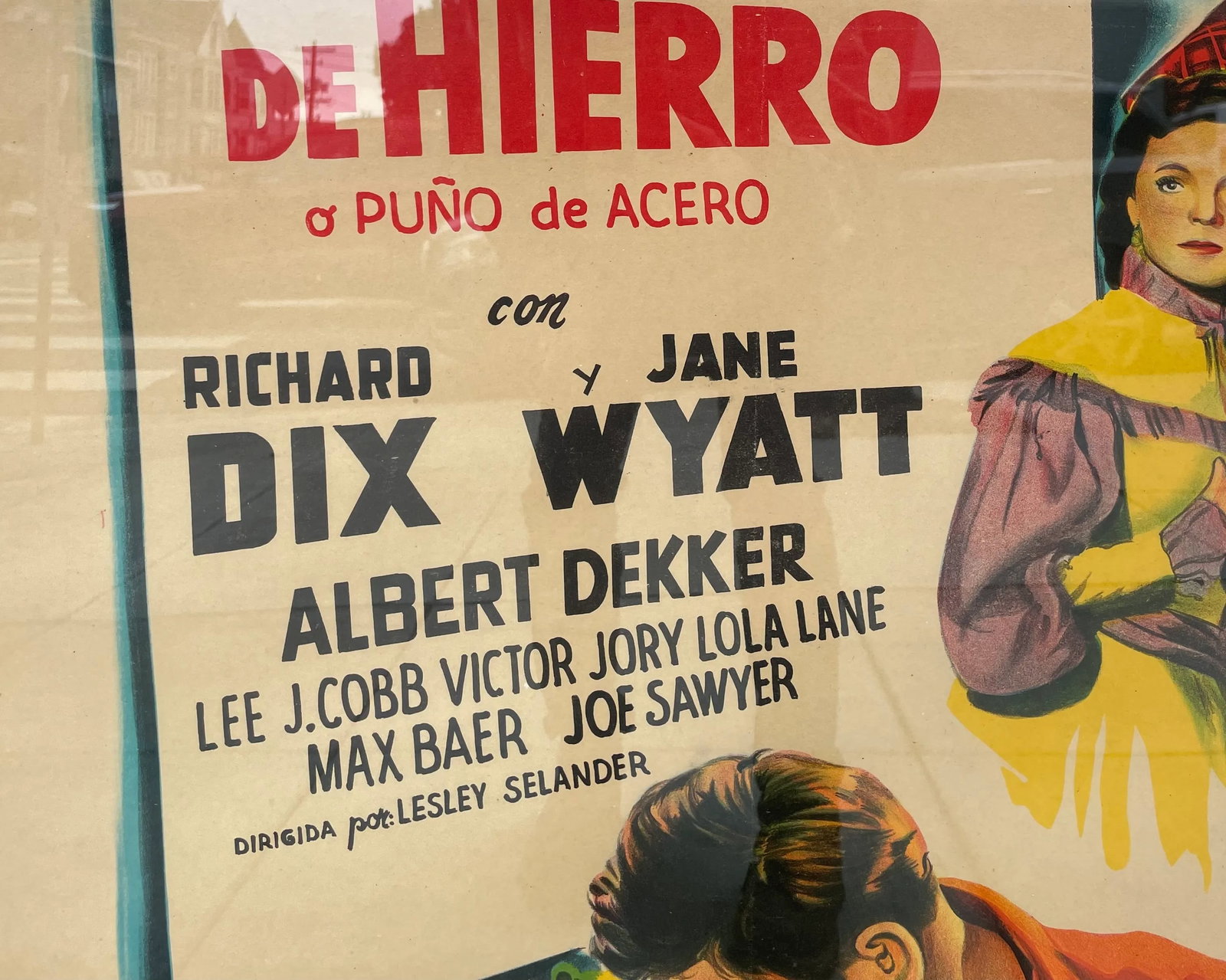 Original Camino Del Hierro (Buckskin Frontier) Poster Circa 1940s - 7