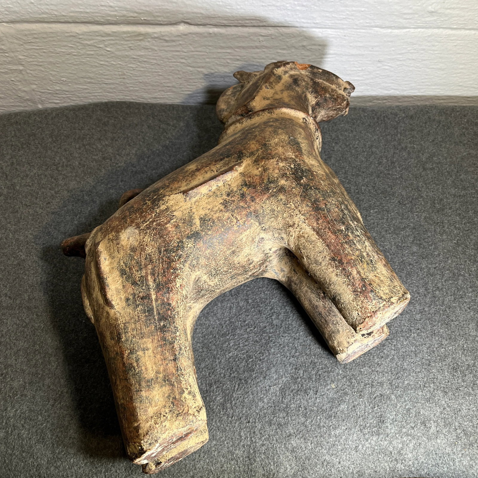 Mid 20th Century Japanese Haniwa Style Pottery Horse - 7