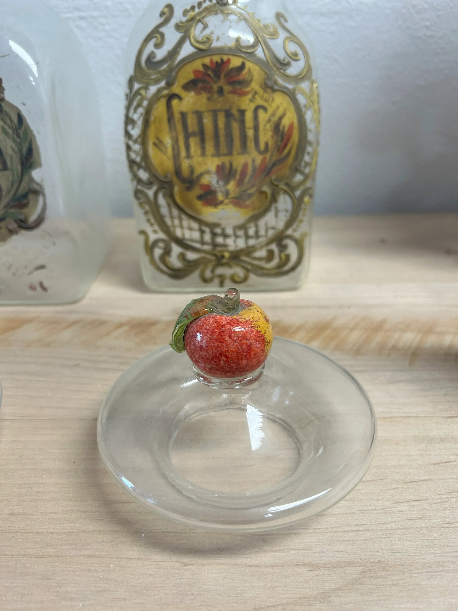Antique Murano Glass Pharmacy / Apothecary Canisters, a Pair - 11