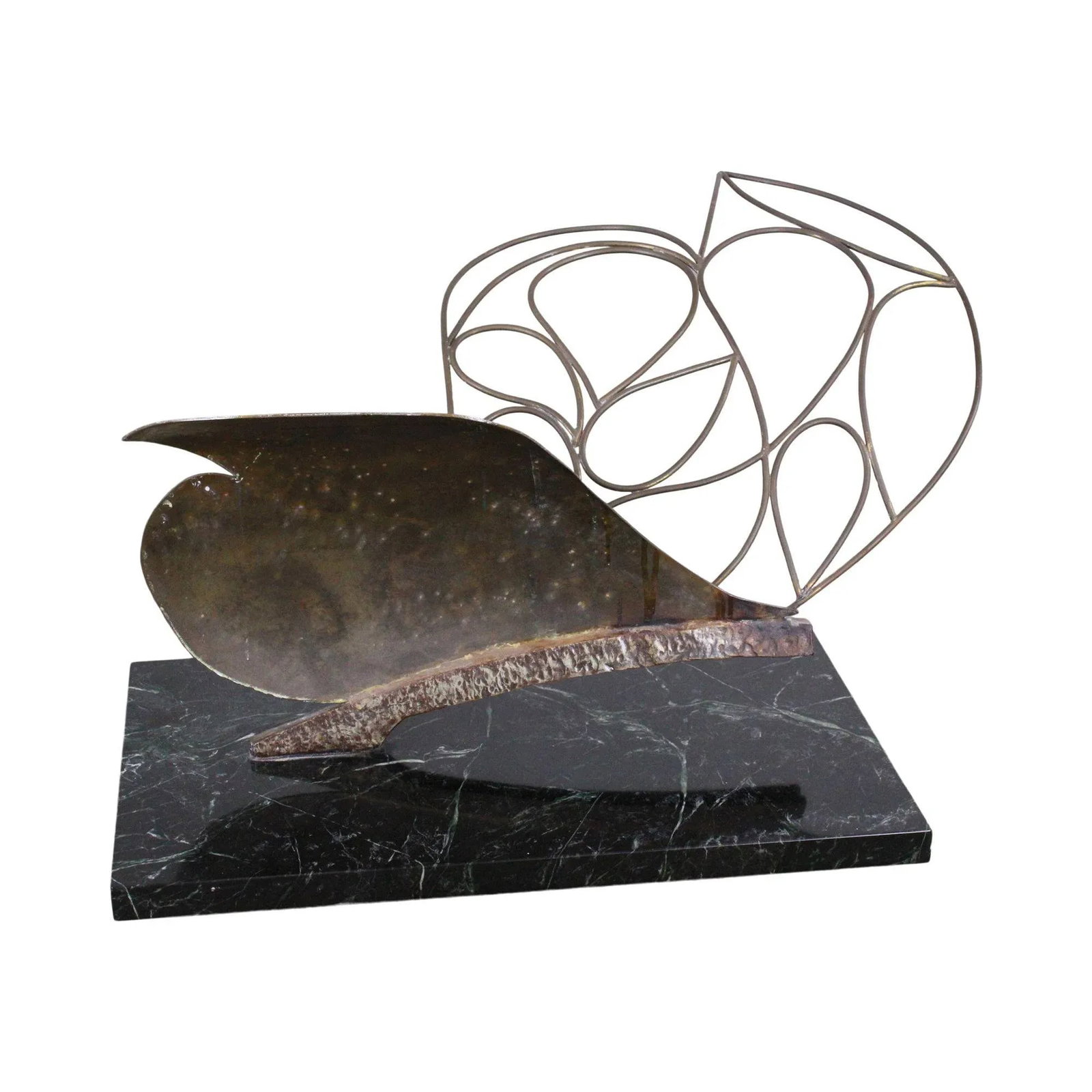 Postmodern Bronze Abstract Sculpture - 12