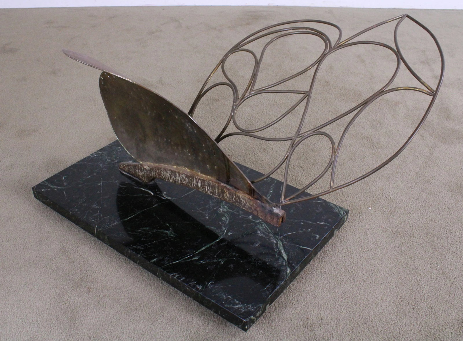 Postmodern Bronze Abstract Sculpture - 3