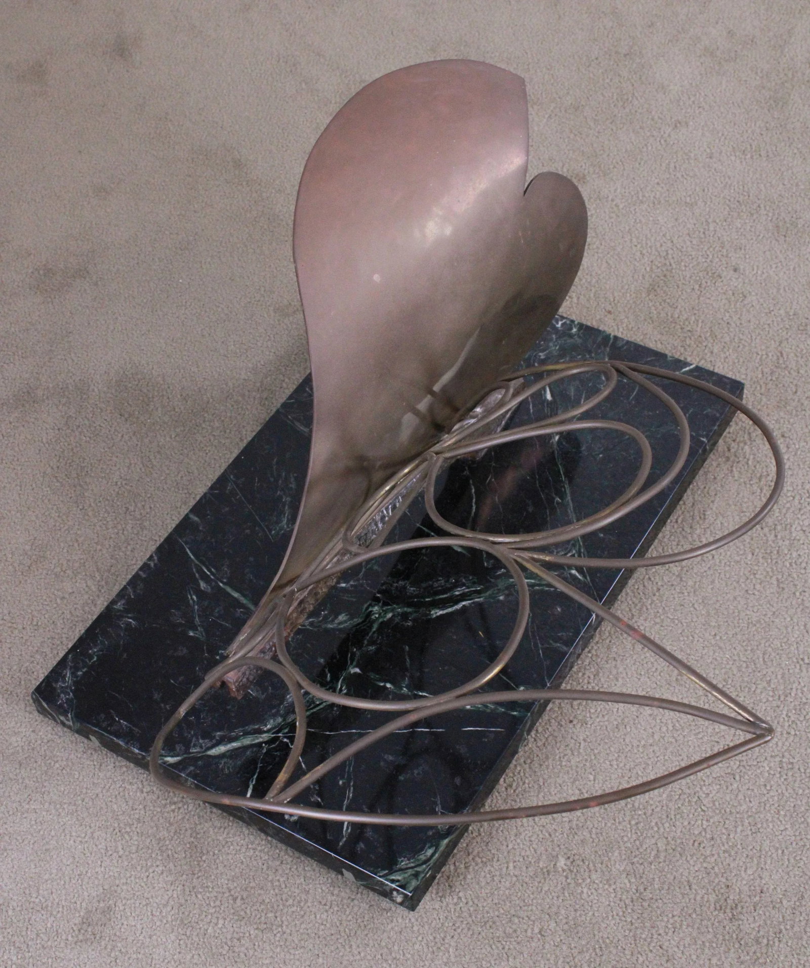 Postmodern Bronze Abstract Sculpture - 4