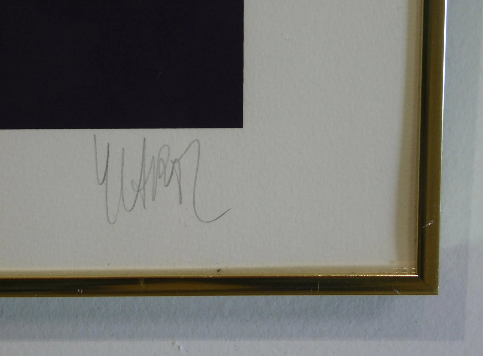 Jean - Pierre Yvarel "Purple Spectrum" Framed Serigraph - 7