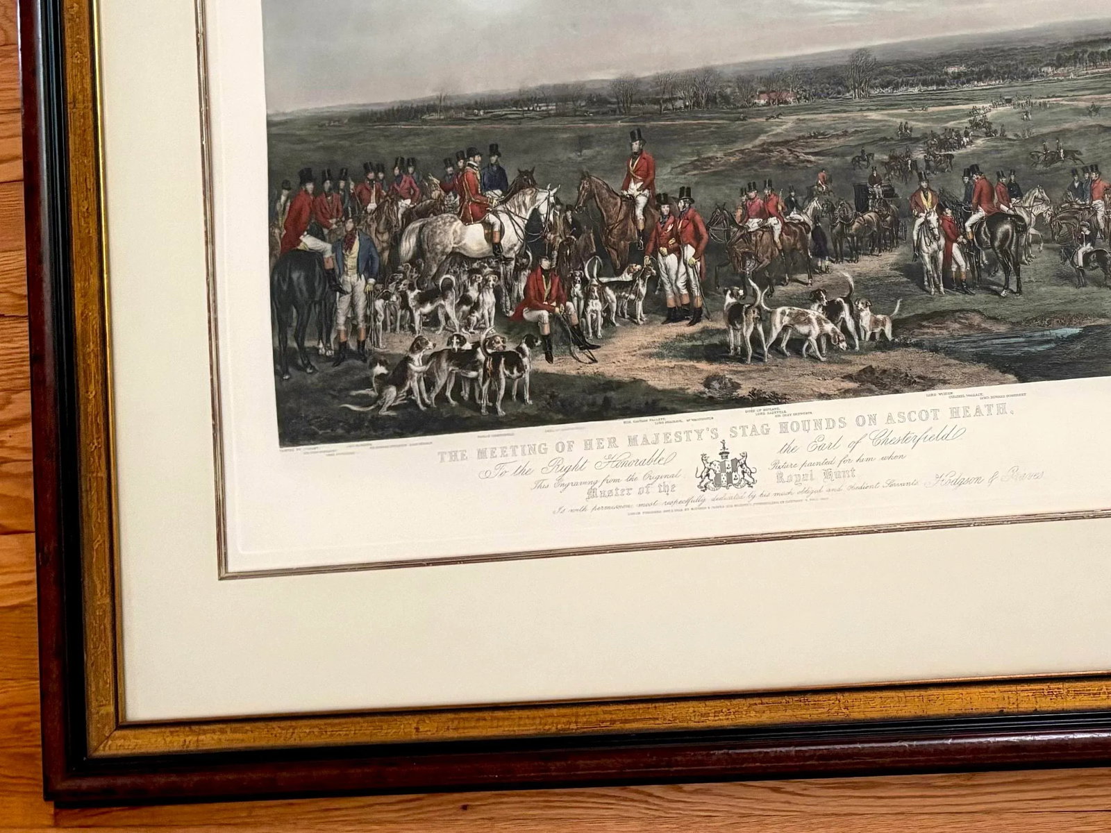 Antique 19th Century Original Aquatint Engraving by Frederick Bromley, Framed - 4