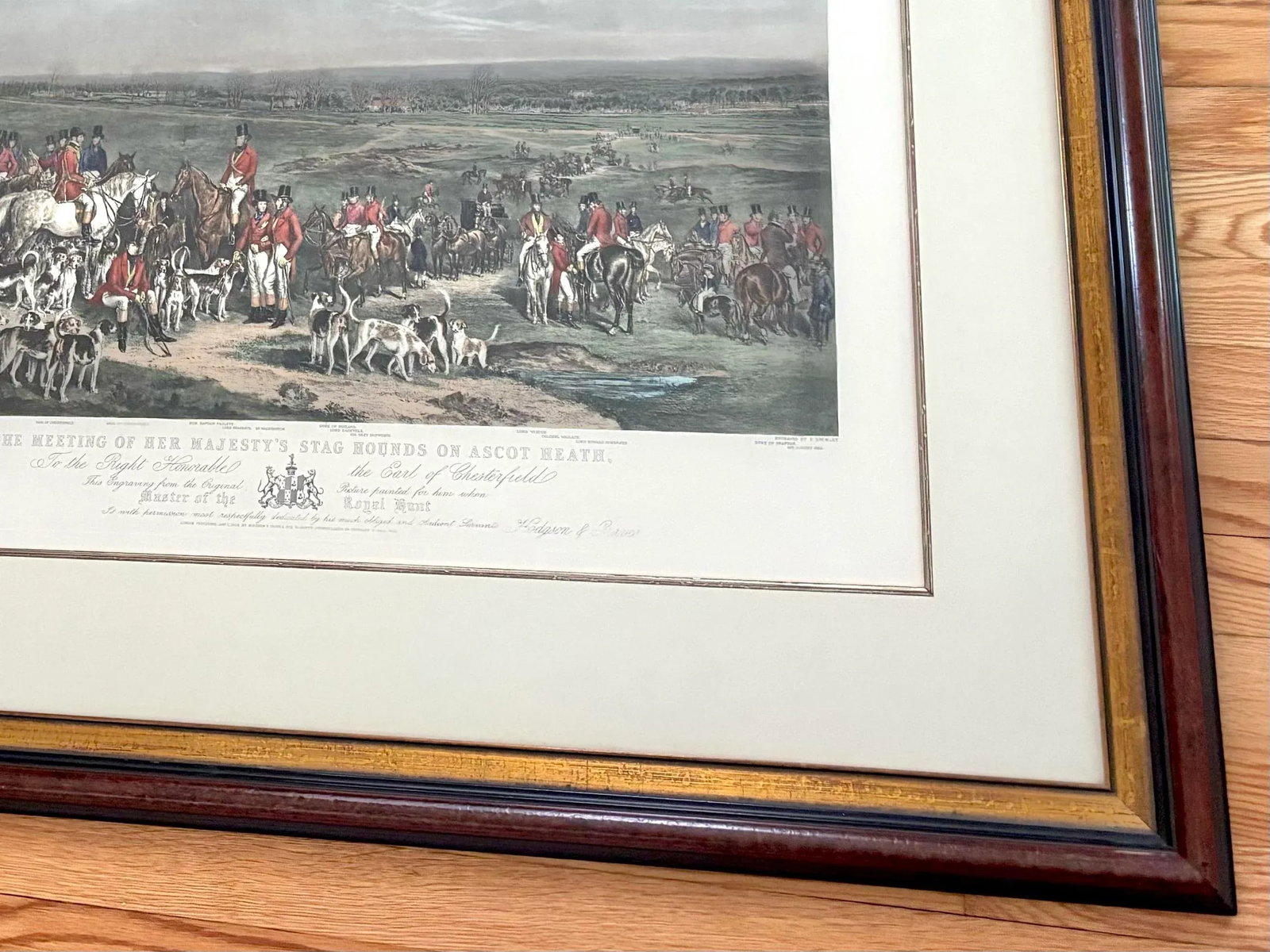 Antique 19th Century Original Aquatint Engraving by Frederick Bromley, Framed - 6